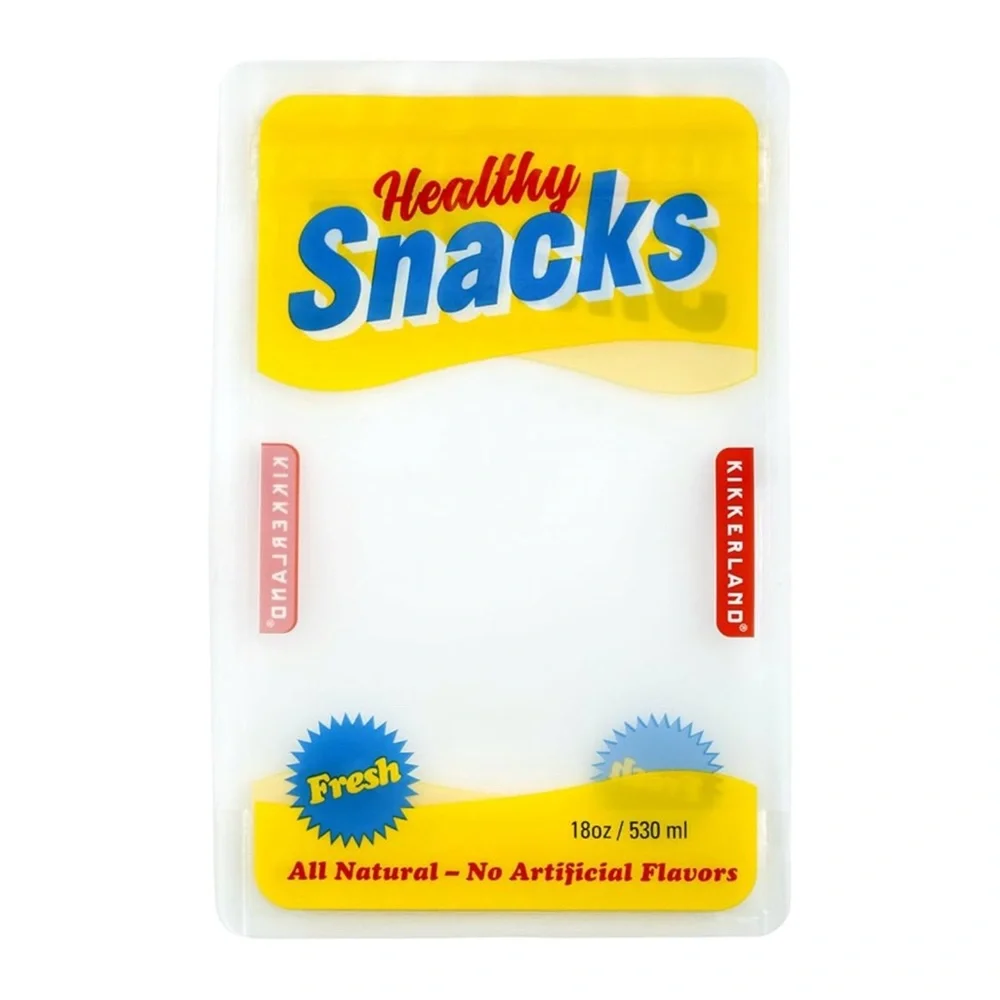 Kikkerland Reusable Snack Zipper Bags